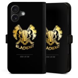 Sideflip mit Lasche schwarz