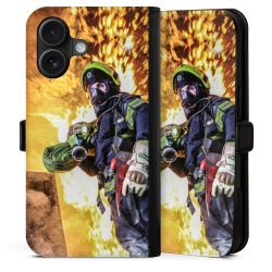 Sideflip with flap  black