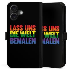 Sideflip mit Lasche schwarz