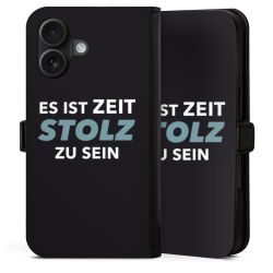 Sideflip mit Lasche schwarz