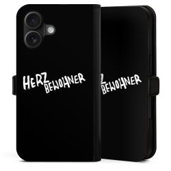 Sideflip mit Lasche schwarz