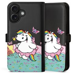 Sideflip mit Lasche schwarz