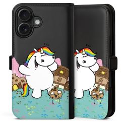 Sideflip mit Lasche schwarz