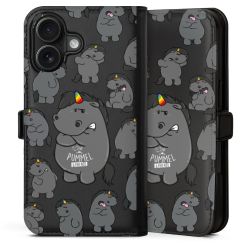 Sideflip mit Lasche schwarz