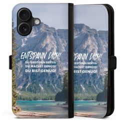 Sideflip mit Lasche schwarz