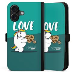 Sideflip mit Lasche schwarz