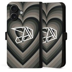 Sideflip mit Lasche schwarz