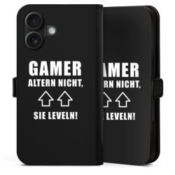 Sideflip mit Lasche schwarz