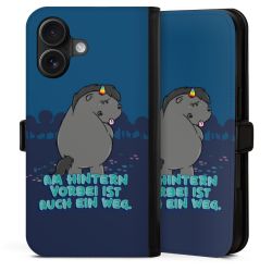 Sideflip mit Lasche schwarz