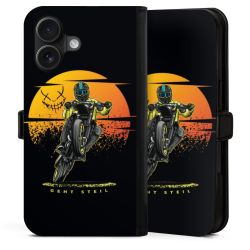 Sideflip mit Lasche schwarz