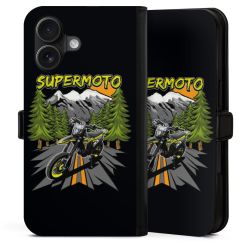 Sideflip mit Lasche schwarz