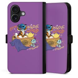 Sideflip with flap black/lateral flap