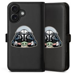 Sideflip mit Lasche schwarz