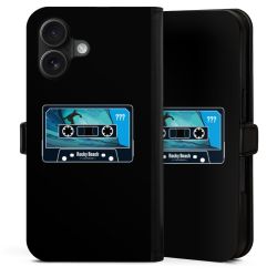 Sideflip mit Lasche schwarz