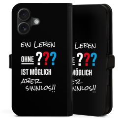 Sideflip mit Lasche schwarz