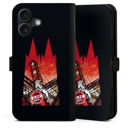 Sideflip mit Lasche schwarz