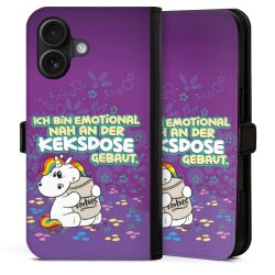 Sideflip mit Lasche schwarz