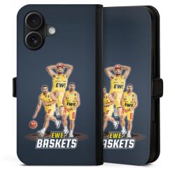 Sideflip mit Lasche schwarz