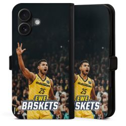 Sideflip mit Lasche schwarz