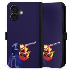 Sideflip with flap black/lateral flap