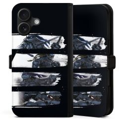 Sideflip with flap  black