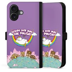 Sideflip mit Lasche schwarz