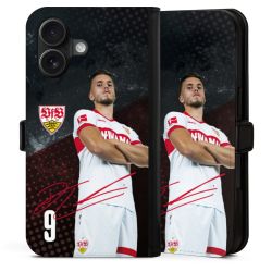 Sideflip mit Lasche schwarz