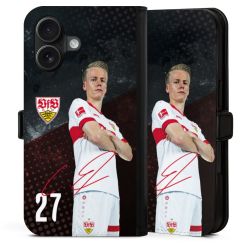 Sideflip mit Lasche schwarz