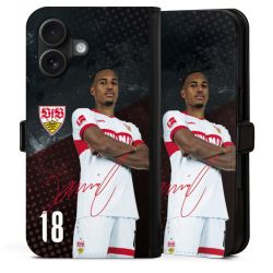 Sideflip mit Lasche schwarz