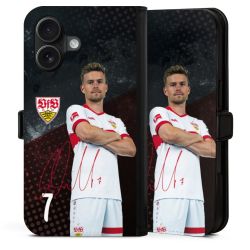 Sideflip mit Lasche schwarz