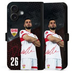 Sideflip mit Lasche schwarz