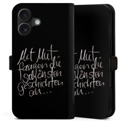 Sideflip mit Lasche schwarz