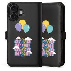 Sideflip with flap black/lateral flap