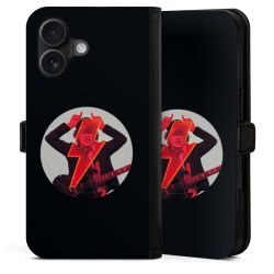 Sideflip mit Lasche schwarz