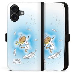 Sideflip mit Lasche schwarz