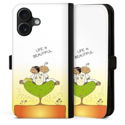 Sideflip mit Lasche schwarz