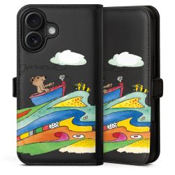 Sideflip with flap  black