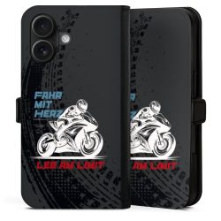 Sideflip mit Lasche schwarz