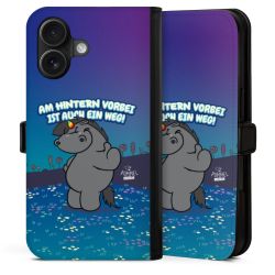 Sideflip mit Lasche schwarz