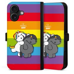 Sideflip mit Lasche schwarz