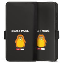 Sideflip mit Lasche schwarz