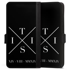 Sideflip mit Lasche schwarz