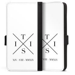 Sideflip mit Lasche schwarz