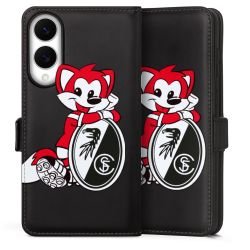 Sideflip mit Lasche schwarz