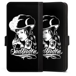 Sideflip mit Lasche schwarz