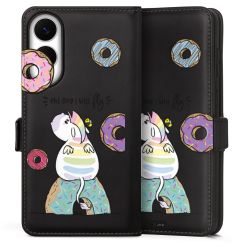 Sideflip mit Lasche schwarz