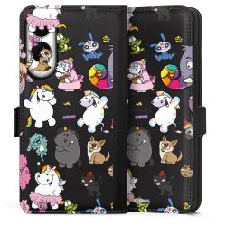 Sideflip mit Lasche schwarz