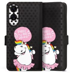 Sideflip mit Lasche schwarz