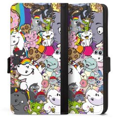 Sideflip mit Lasche schwarz