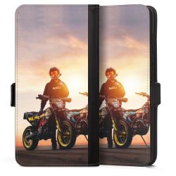 Sideflip mit Lasche schwarz